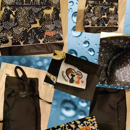 malý rolovací batoh