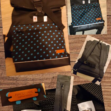 malý rolovací batoh