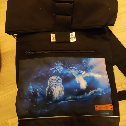 malý rolovací batoh