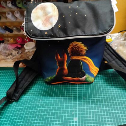 batůžek - střih před úpravou M-Látky