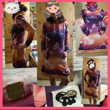 první mikinošaty :D