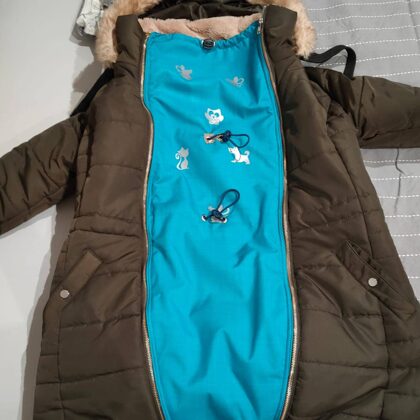 vložka do kupované bundy - na nošení dítěte