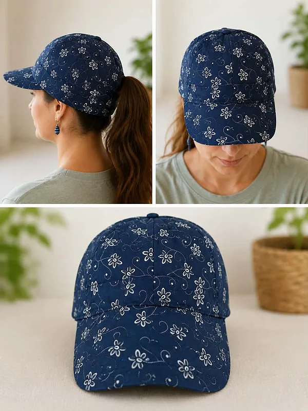 kšiltovka dámská s otvorem na culík :)